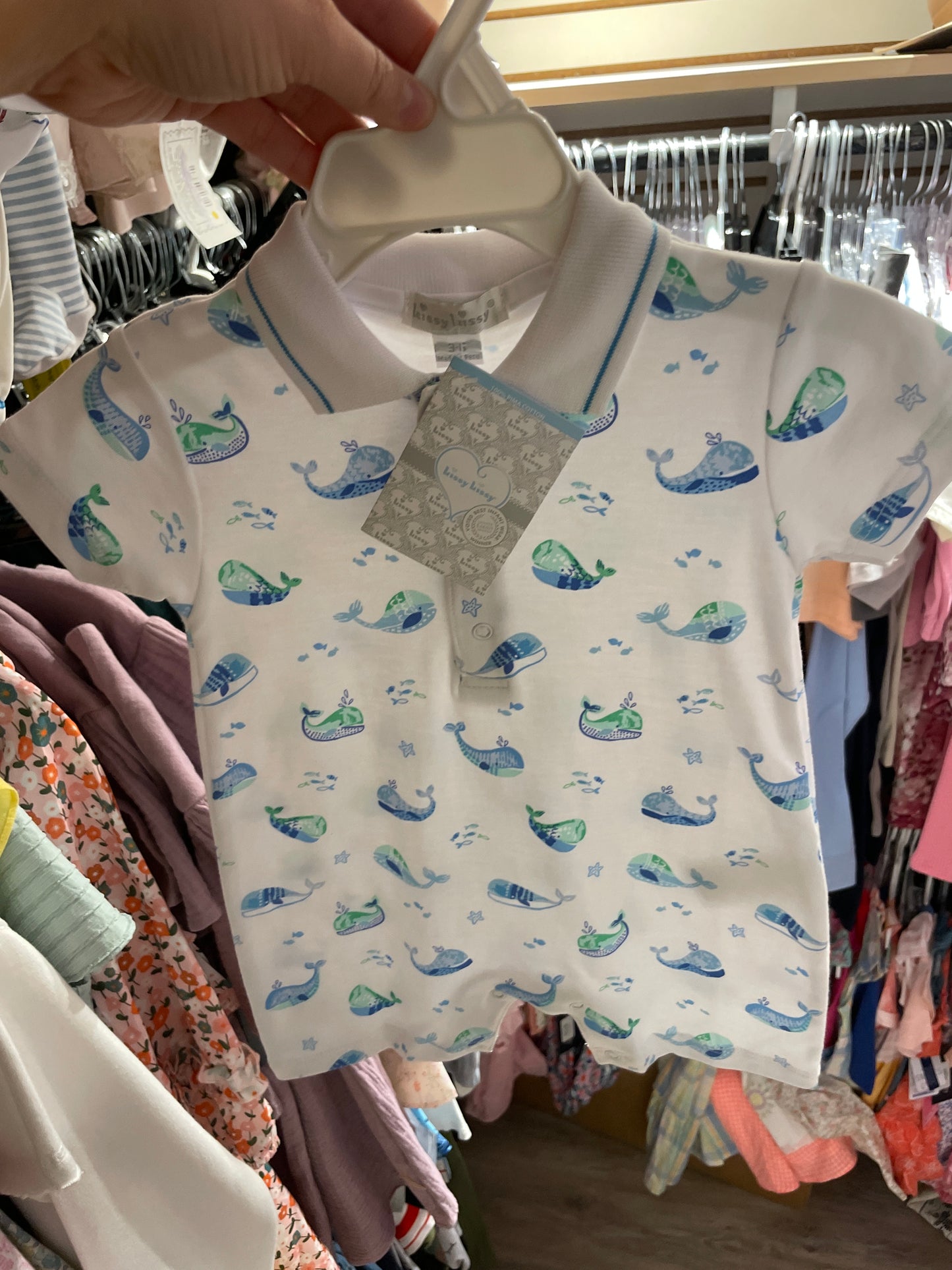 Whale Playsuit
