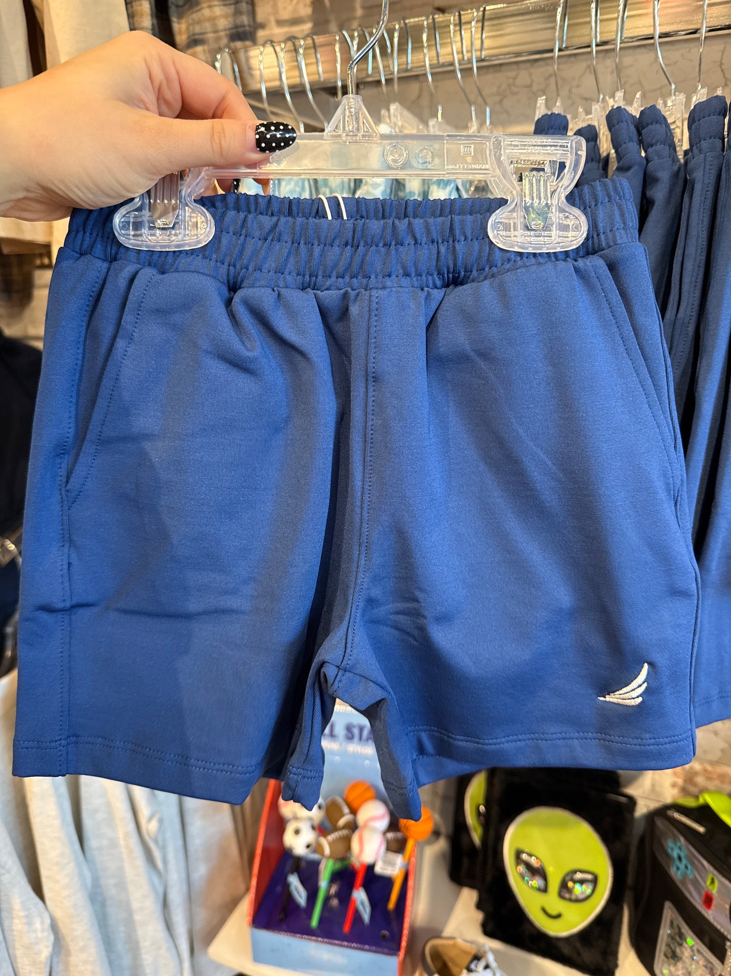 Navy River Performance Short