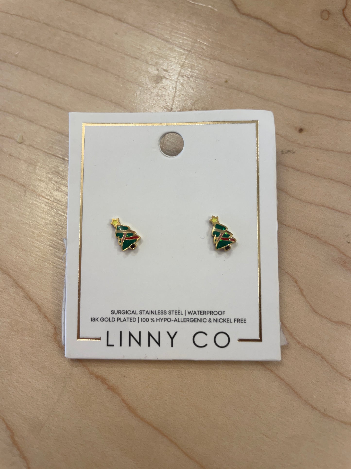 Noelle Christmas Tree Earrings