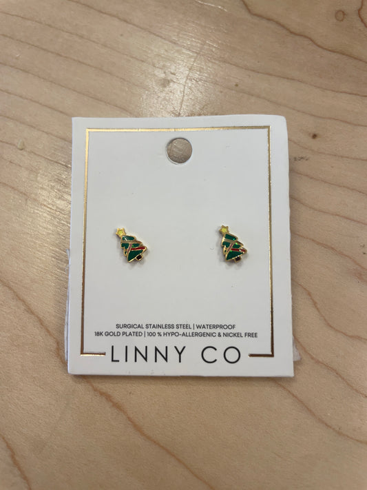 Noelle Christmas Tree Earrings
