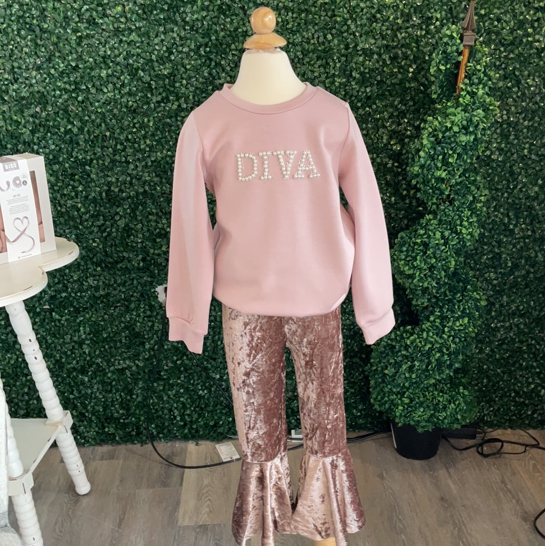 ROSE GOLD SINGLE BELL LEGGING