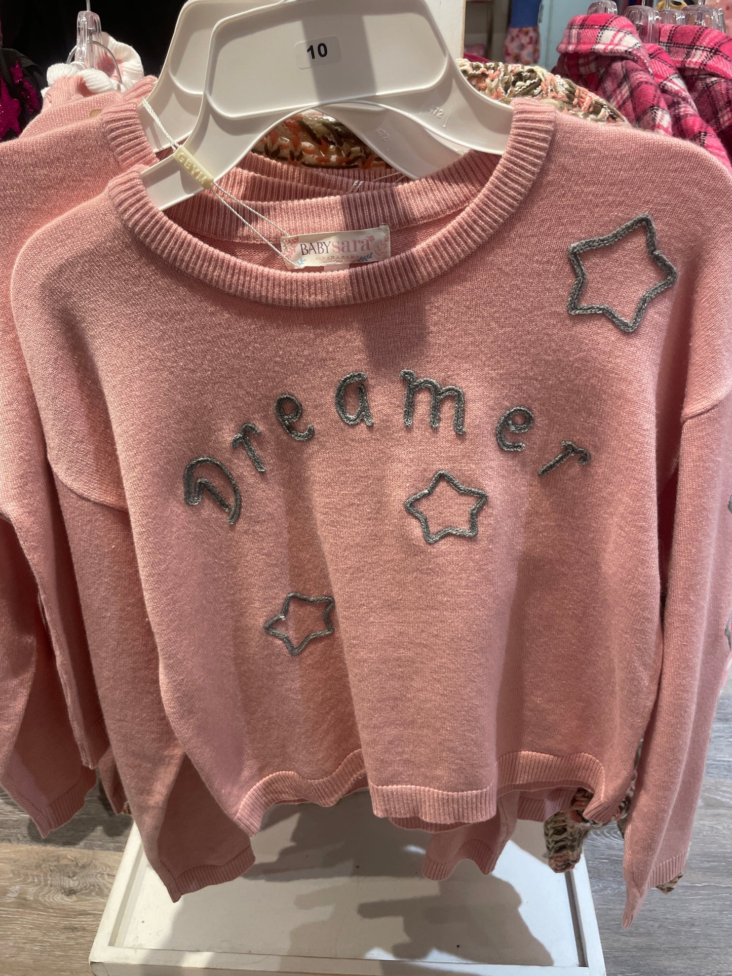 Dusty Pink Dreamer Sweater Top