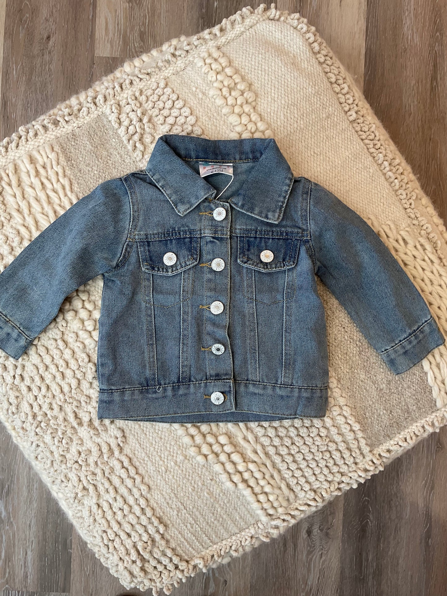 DENIM FRINGE JACKET