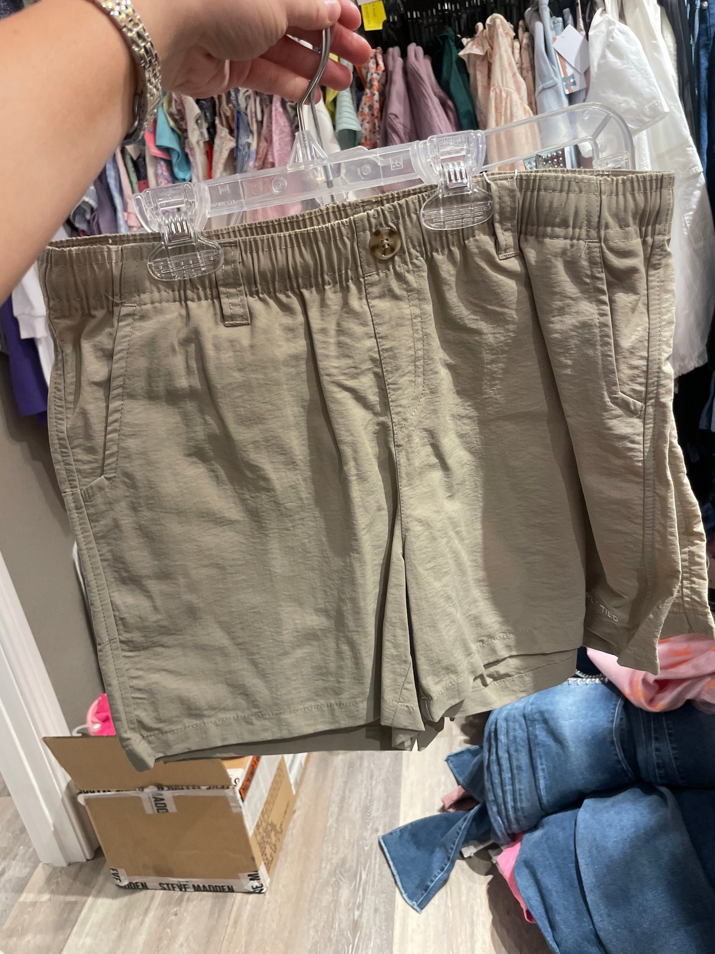 Boys Mallard Shorts Khaki