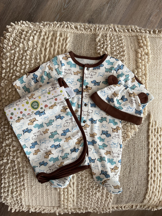 CUTE PUPPIES BLANKET