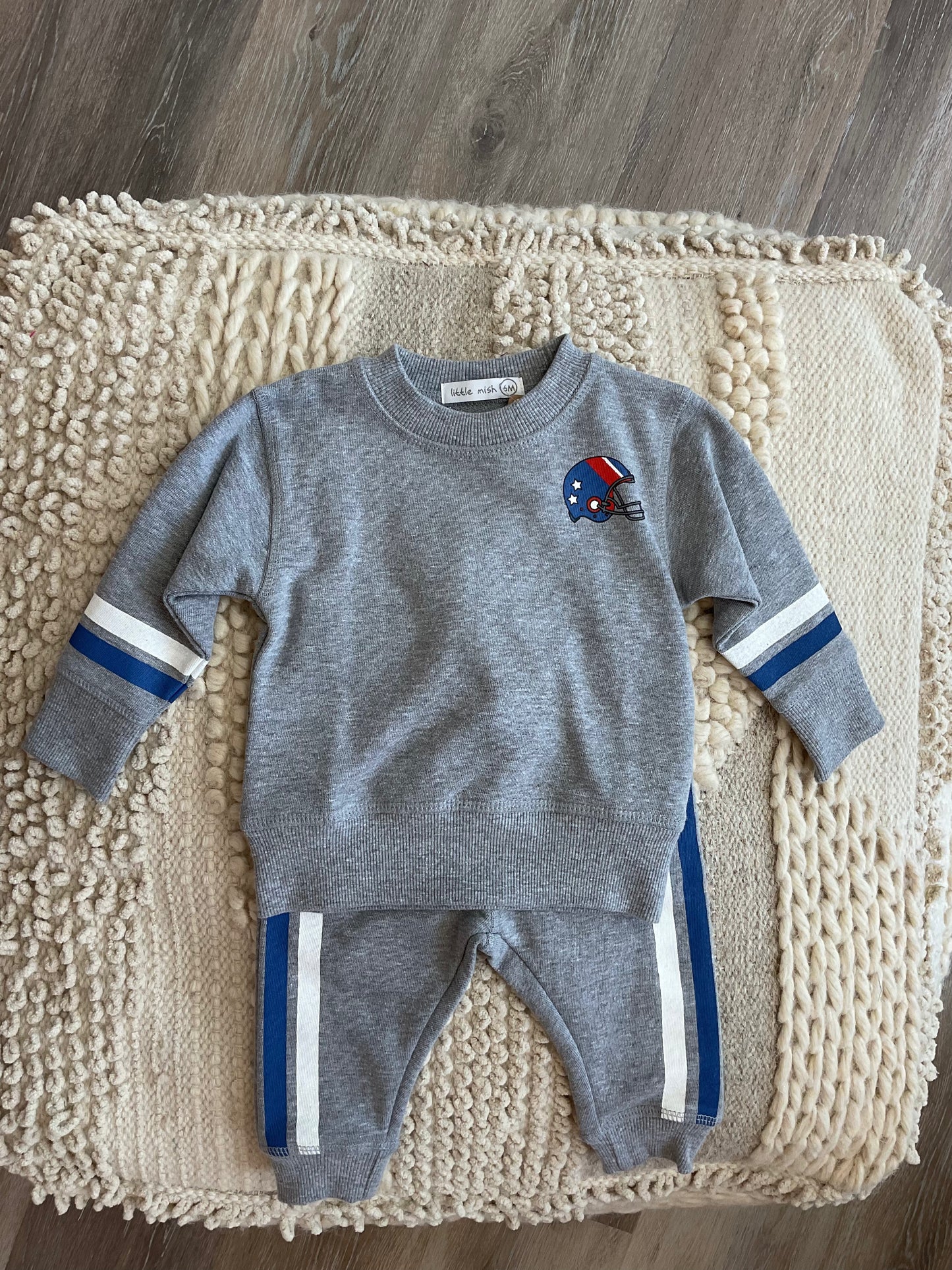 FOOTBALL 2 PC SET, HEATHER