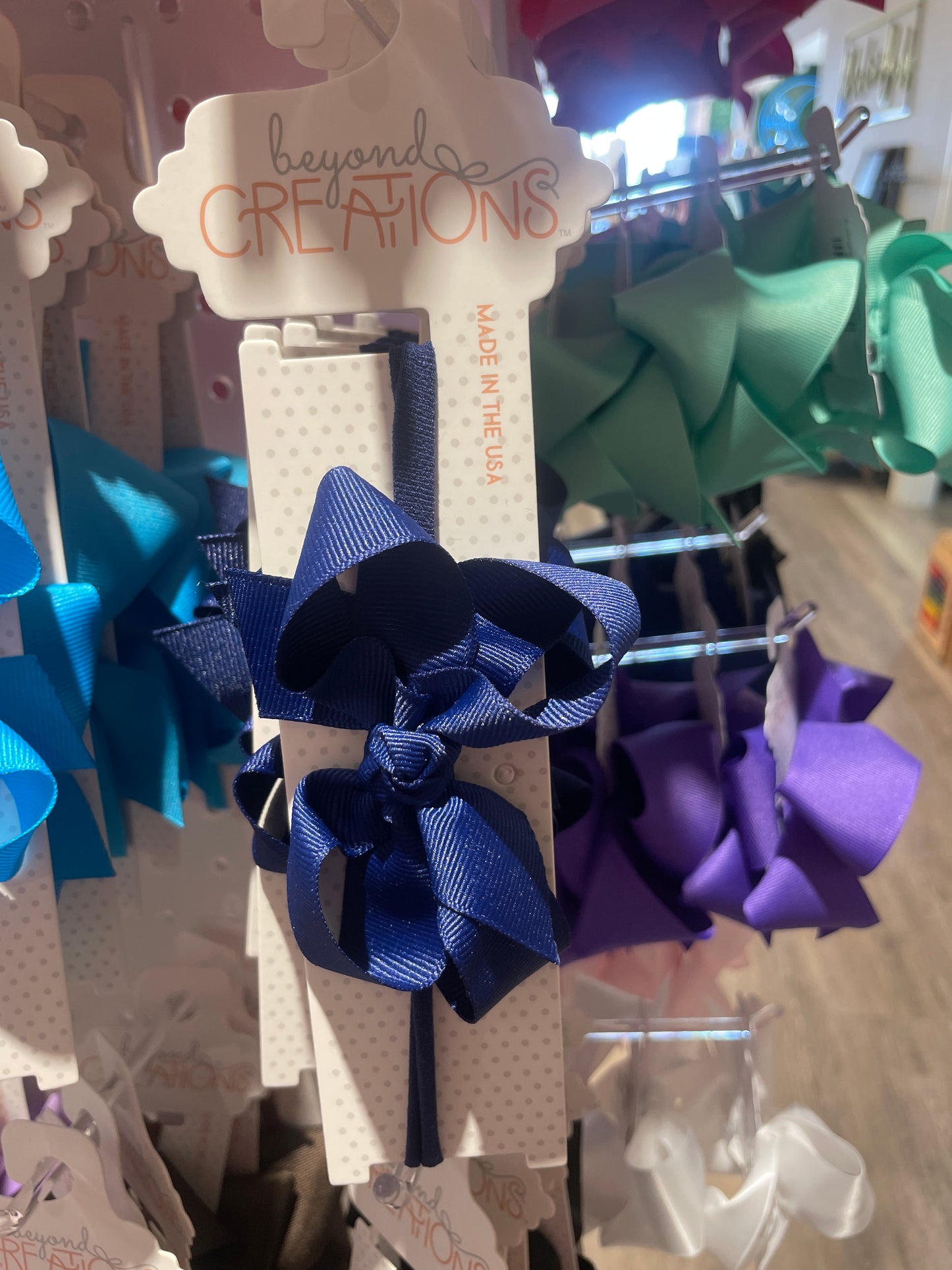 Pantyhose Headband w med. bow