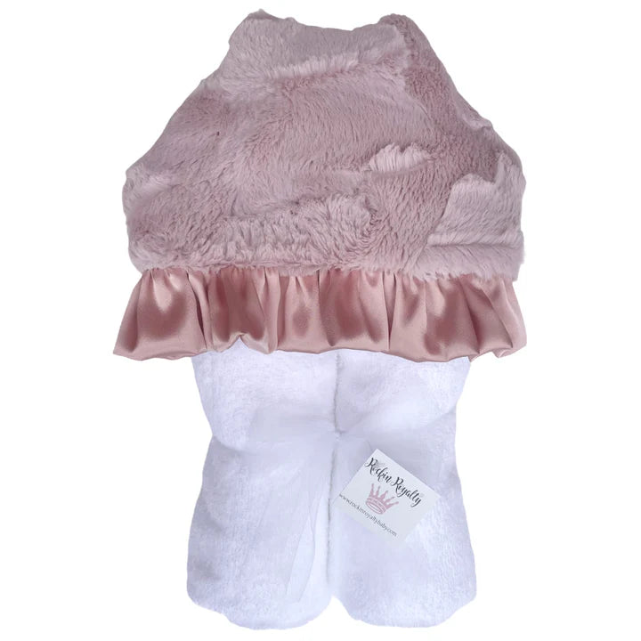Rockin Royalty Plush Hooded Towel
