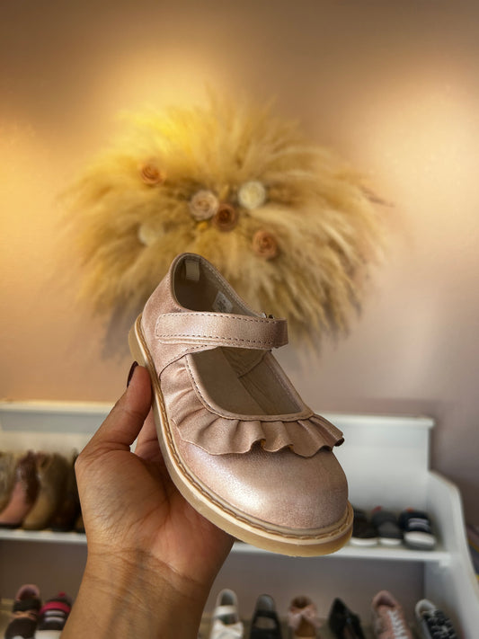 BLUSH SHIMMER SANDAL