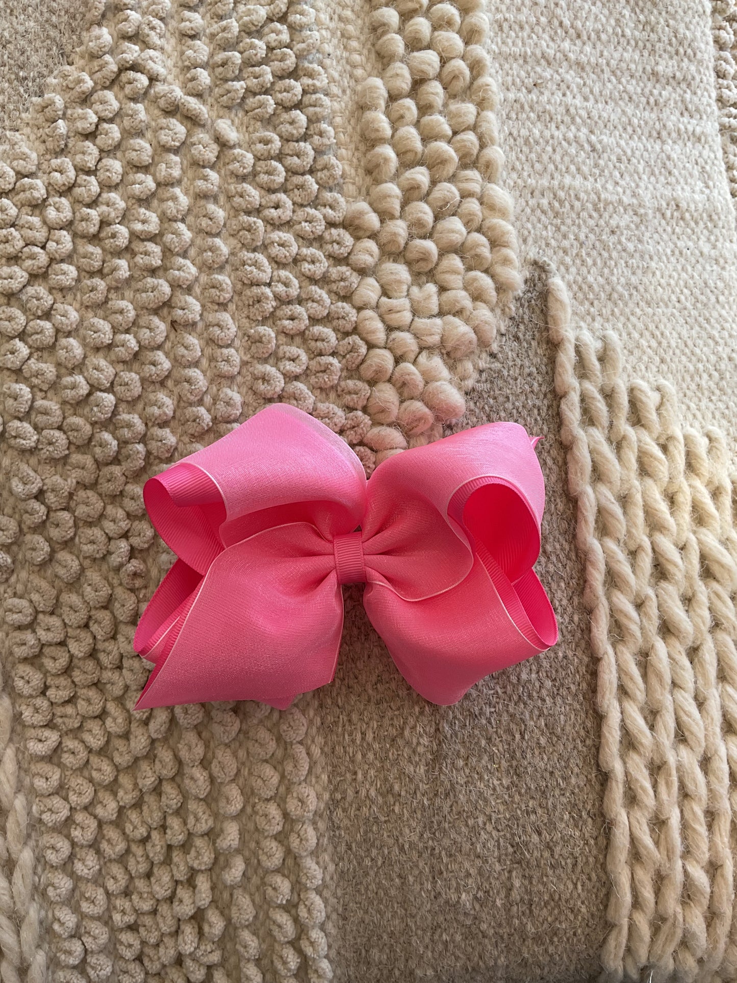 Pastel Sheer King Bow