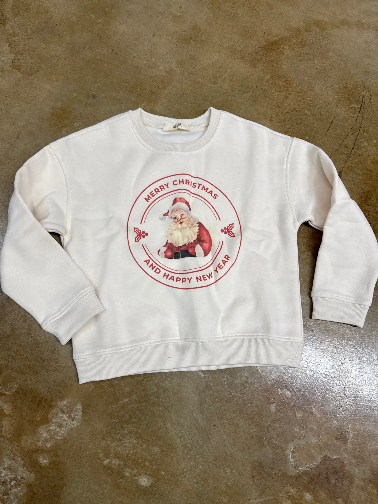 Kids Santa Claus Graphic Sweatshirt