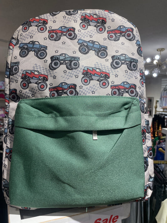 Monster Truck Backpack