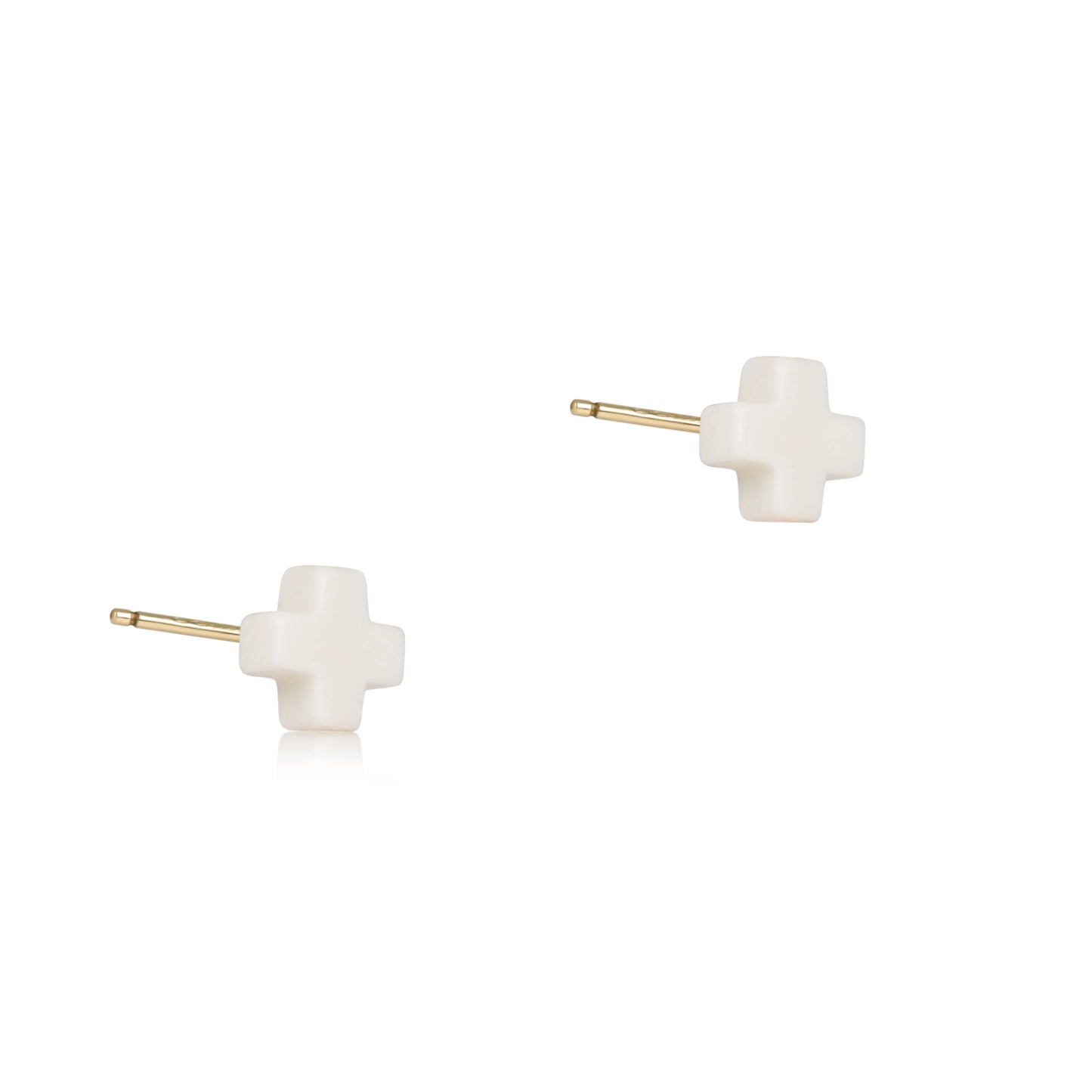 Signature Cross Small Stud Earrings