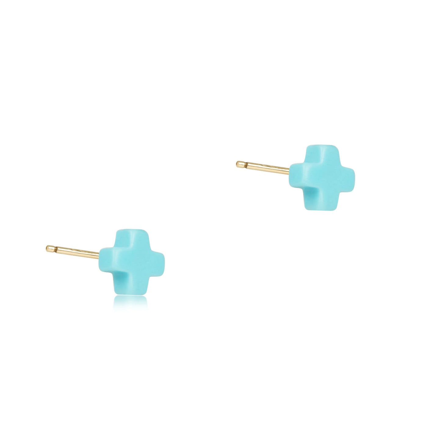Signature Cross Small Stud Earrings