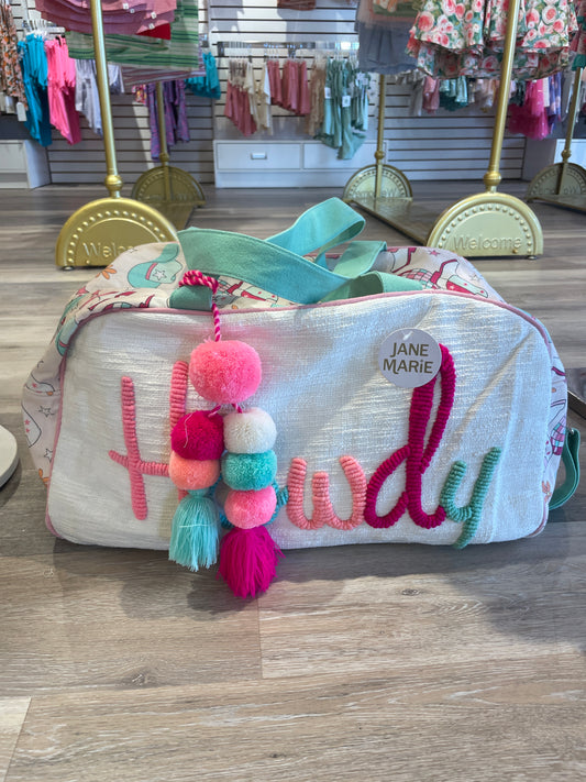 Howdy Cowgirl Weekender Bag