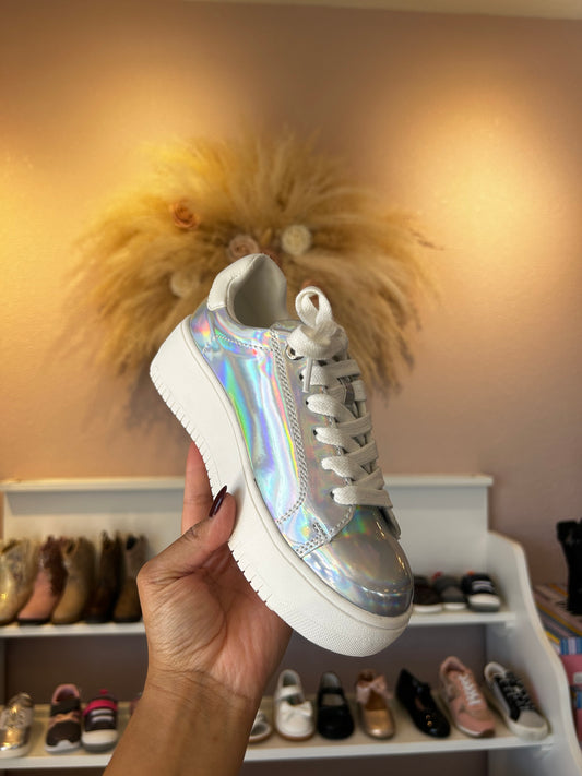 IRIDESCENT TENNIS SHOE