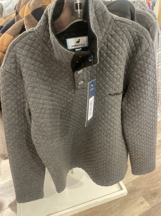 BOYS CLUB PULLOVER GRAPHITE