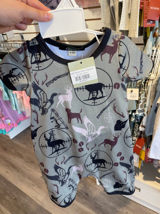 Hunt Scope Boy Romper