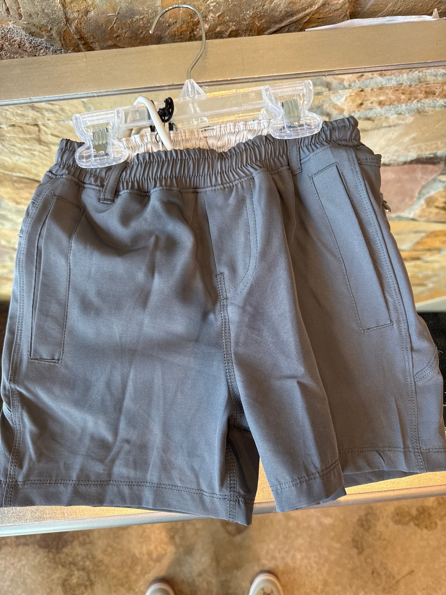 Charcoal FB Shorts