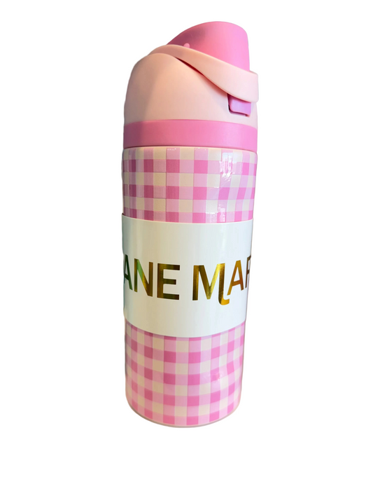 Strawberry picnic 16 Oz water bottle