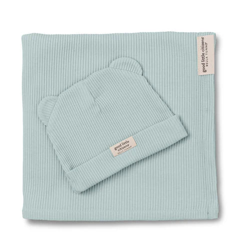 Bella Tunno Swaddle & Beanie Set