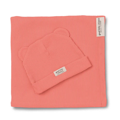 Bella Tunno Swaddle & Beanie Set