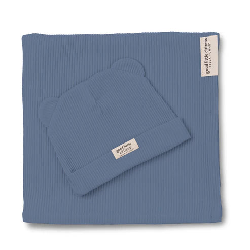Bella Tunno Swaddle & Beanie Set