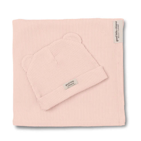 Bella Tunno Swaddle & Beanie Set