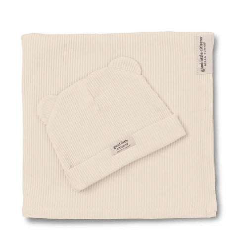 Bella Tunno Swaddle & Beanie Set