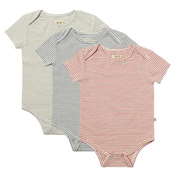 NAUTICAL STRIPES TRIPLE PACK ONESIES