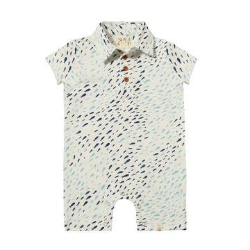 BLUE FISH POLO ROMPER