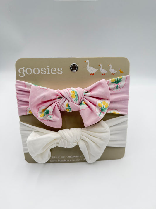 Fancy Tulips Headband Bow Set