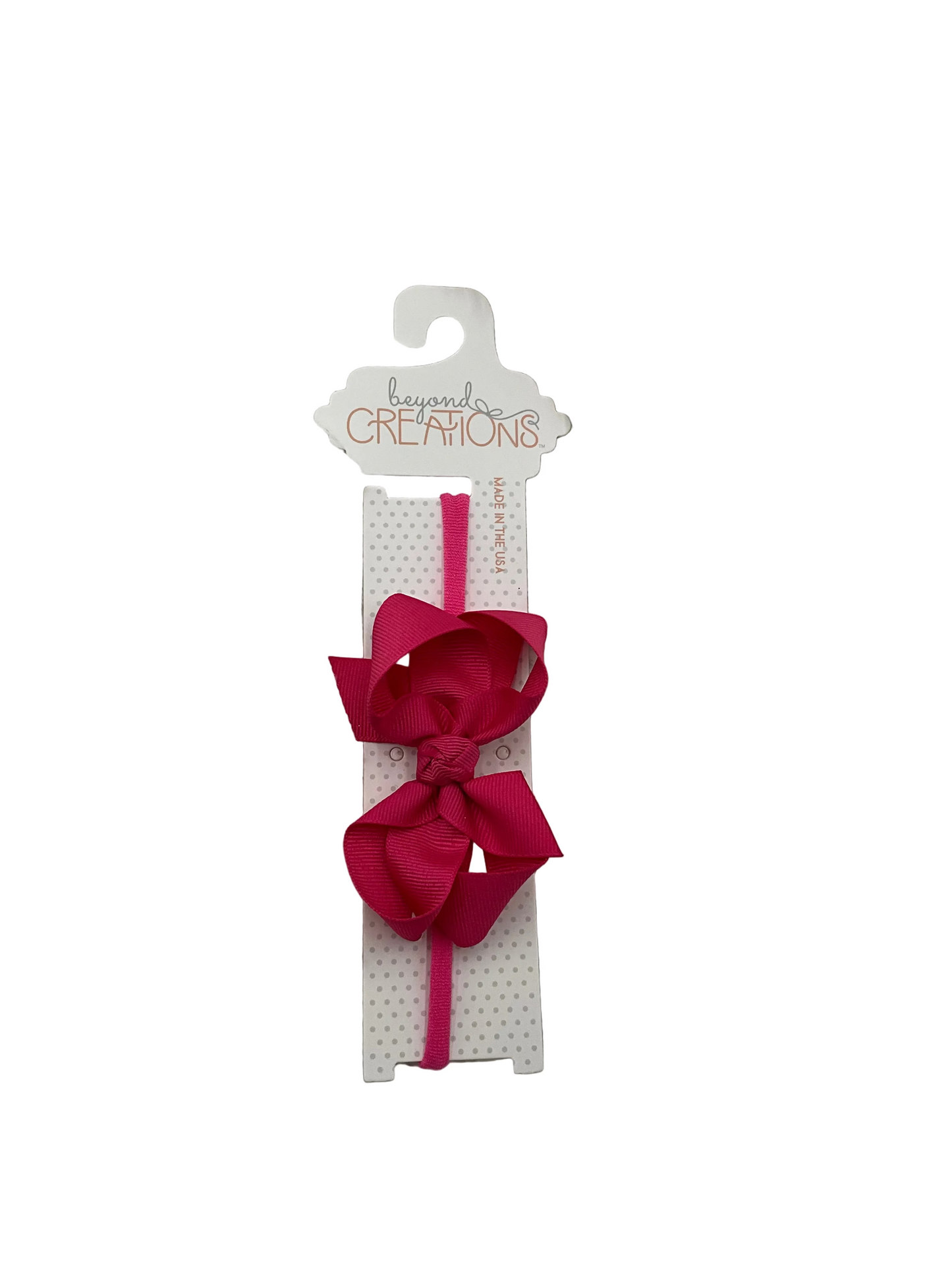 Pantyhose Headband w med. bow