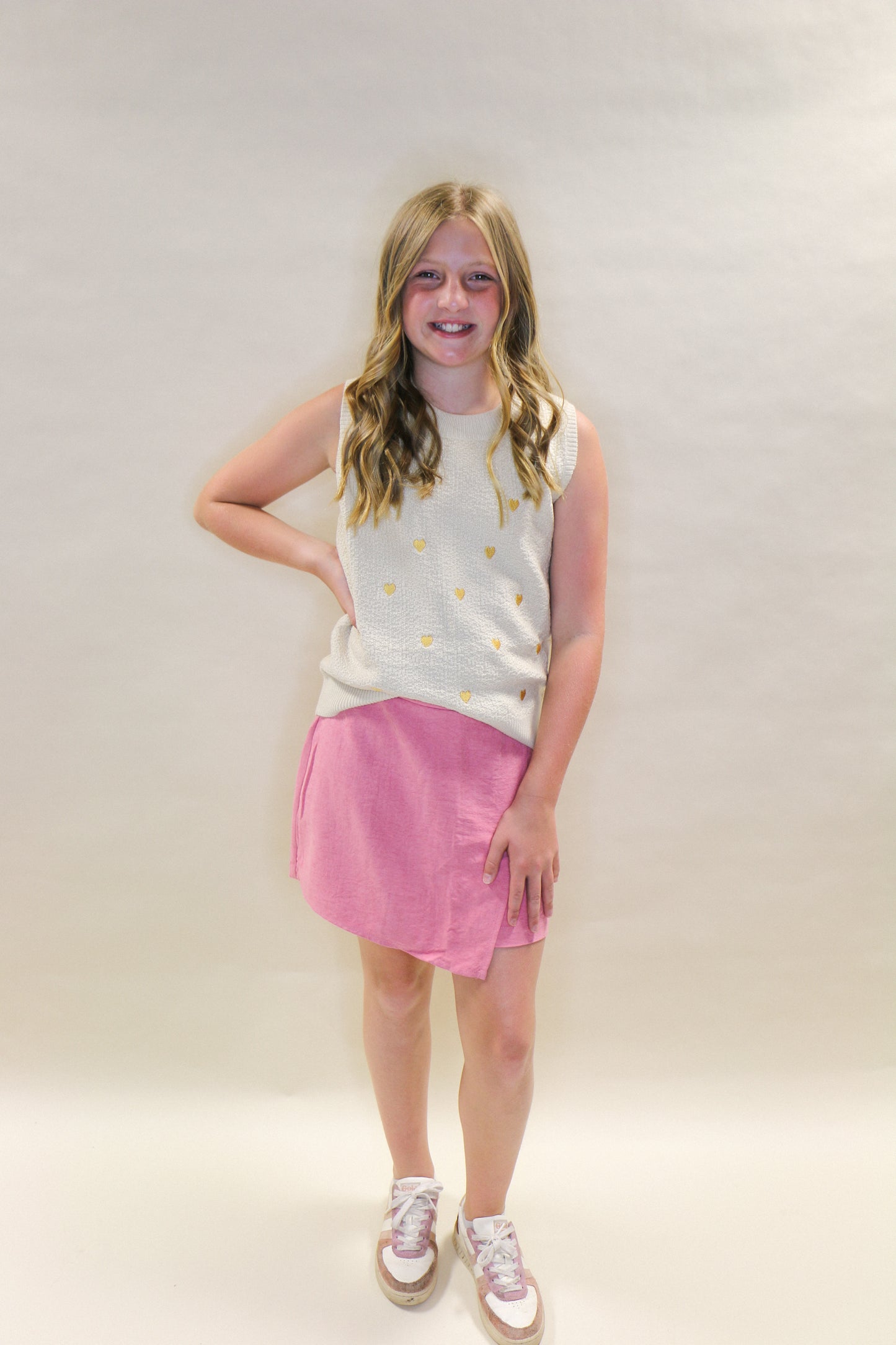 Tween Sundown Wrap Over Skort