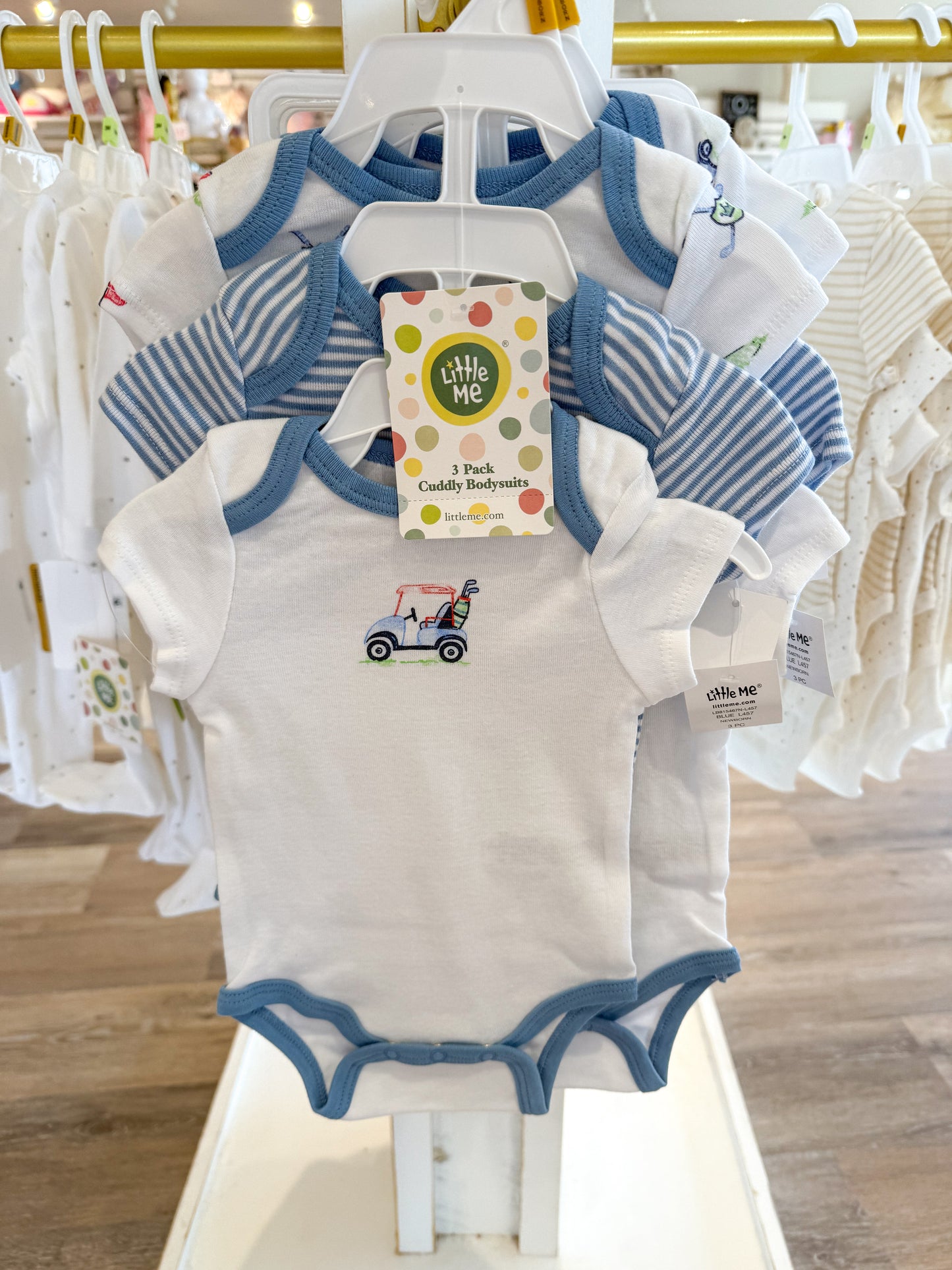 Golf Club 3pk Bodysuits