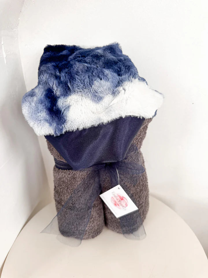 Rockin Royalty Plush Hooded Towel