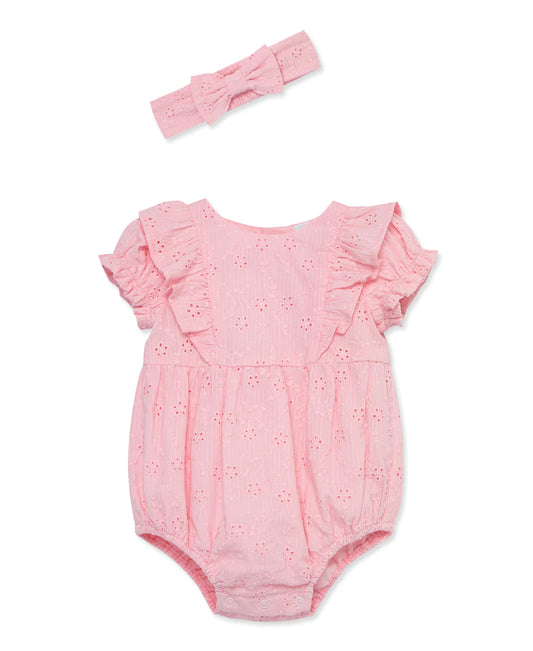 Eyelet Romper