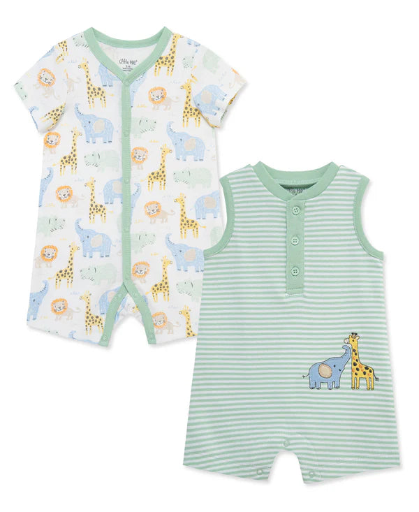 Safari 2 Pack Rompers