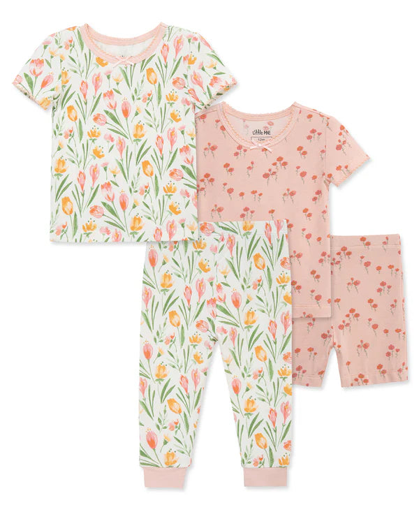 Tulip 4-Piece Pajama Set