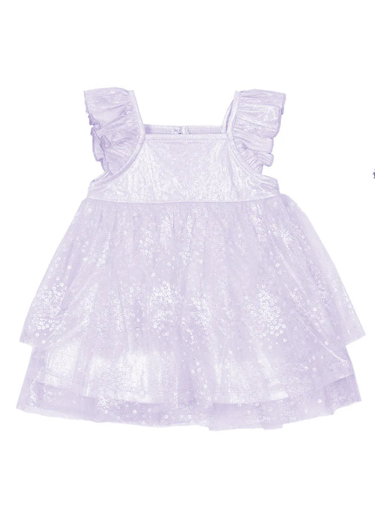 PURPLE STAR DRESS