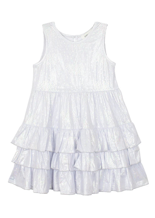 PURPLE STAR GLIMMERING DRESS