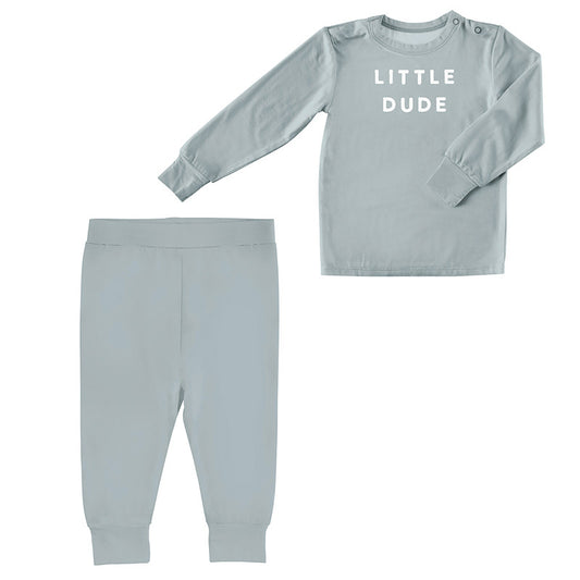 Little Dude Two-Piece PJ Set