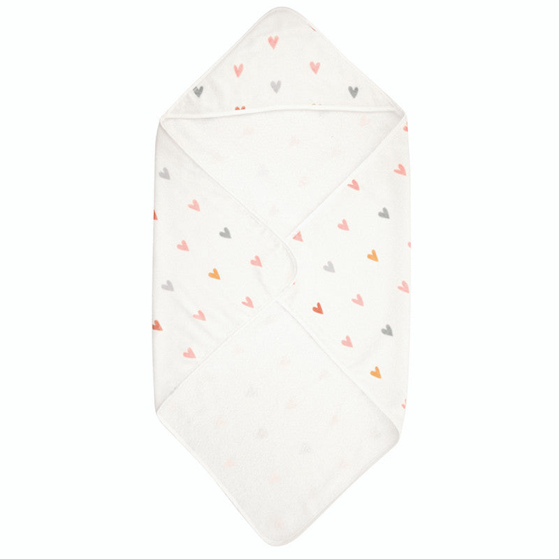 Hearts Hooded Towel