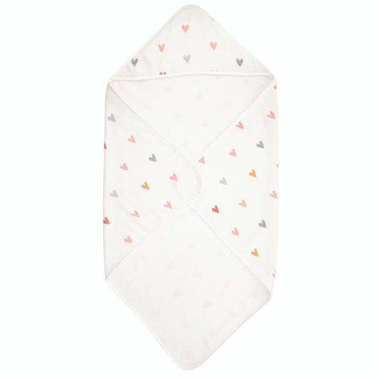 Hearts Hooded Towel