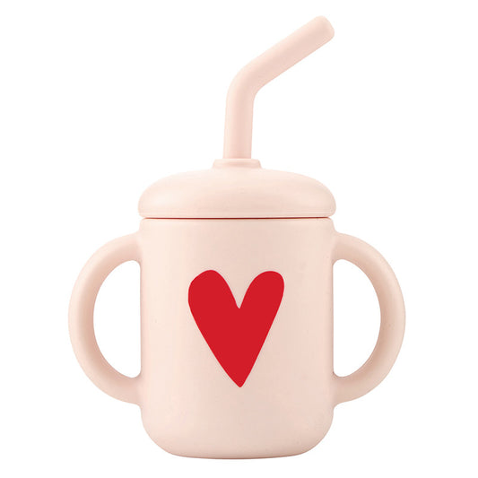 Heart Silicone Tumbler