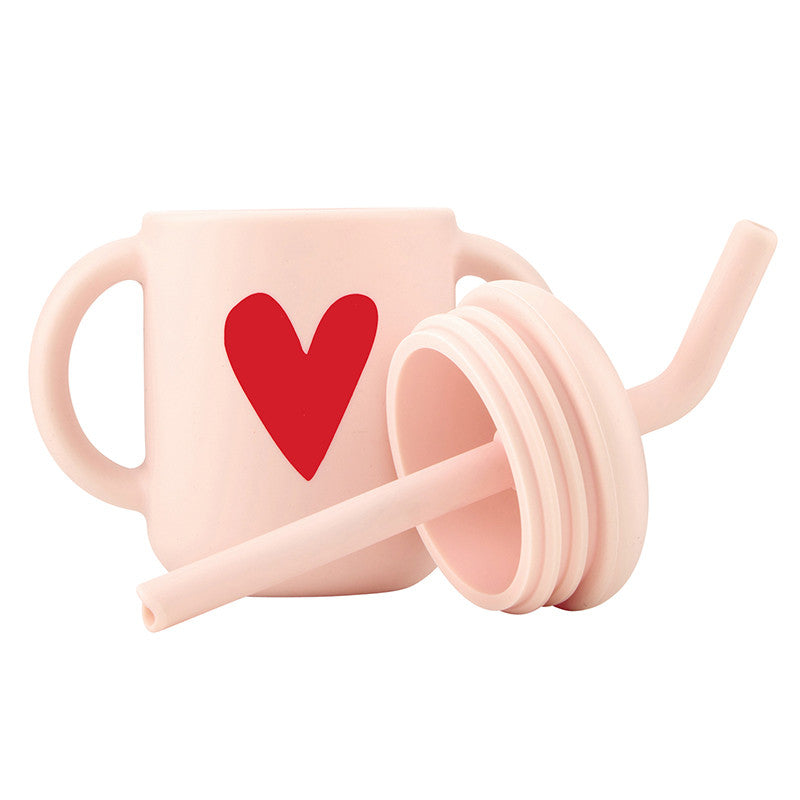 Heart Silicone Tumbler