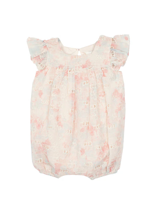 RASPBERRY CREME ROMPER