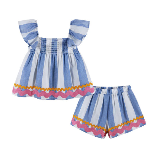 RIC RAC TOP AND SHORT