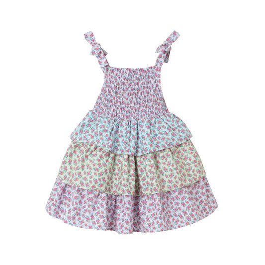 Floral Tiered Dress