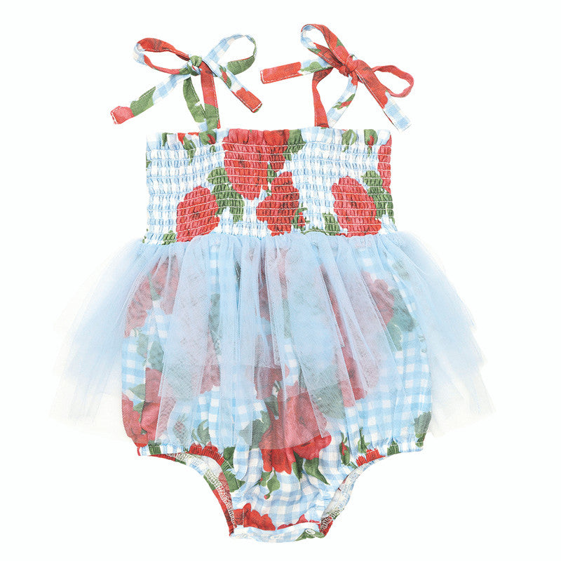 Red Roses Tutu Dress